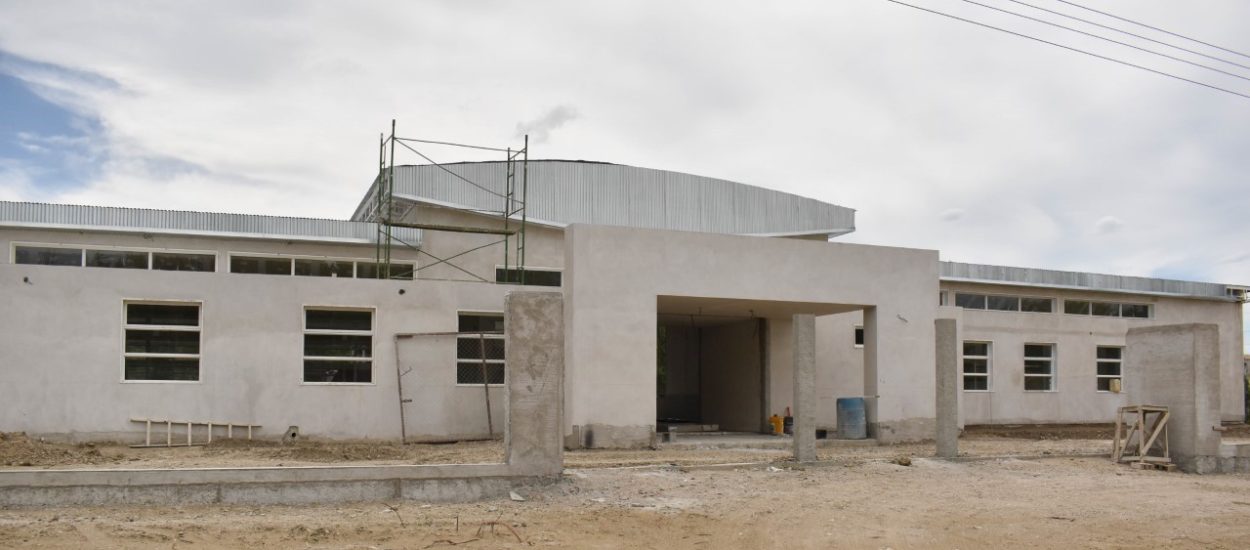 Provincia avanza en la construcción de la Escuela de Nivel Inicial del Barrio Cordón Forestal de Comodoro Rivadavia