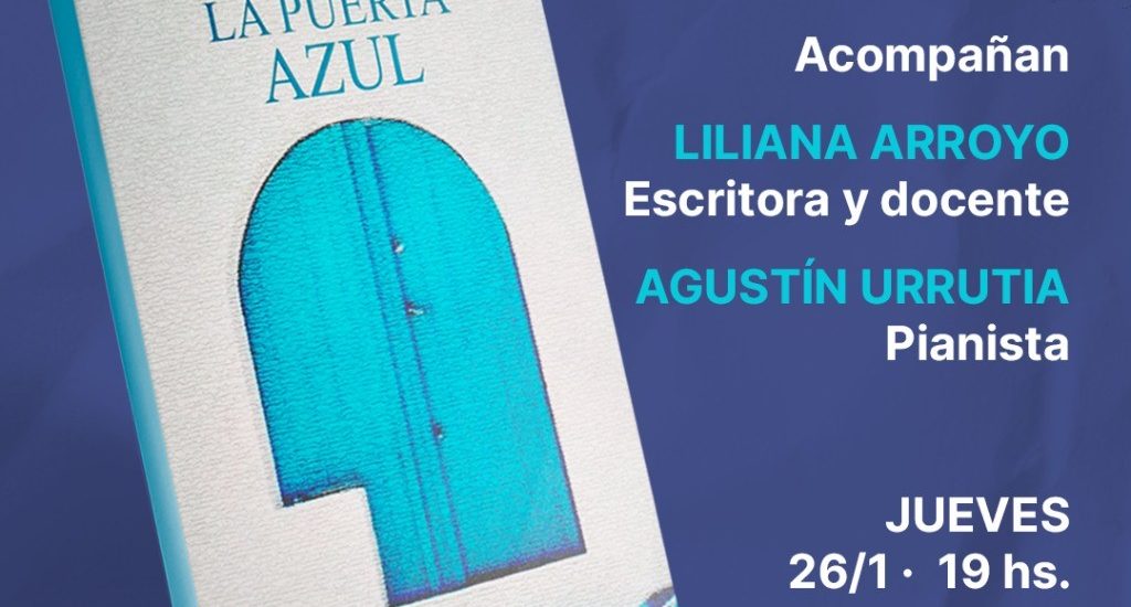 ÁNGELES MORENO DE MEIJOME PRESENTA SU NUEVO LIBRO “LA PUERTA AZUL”