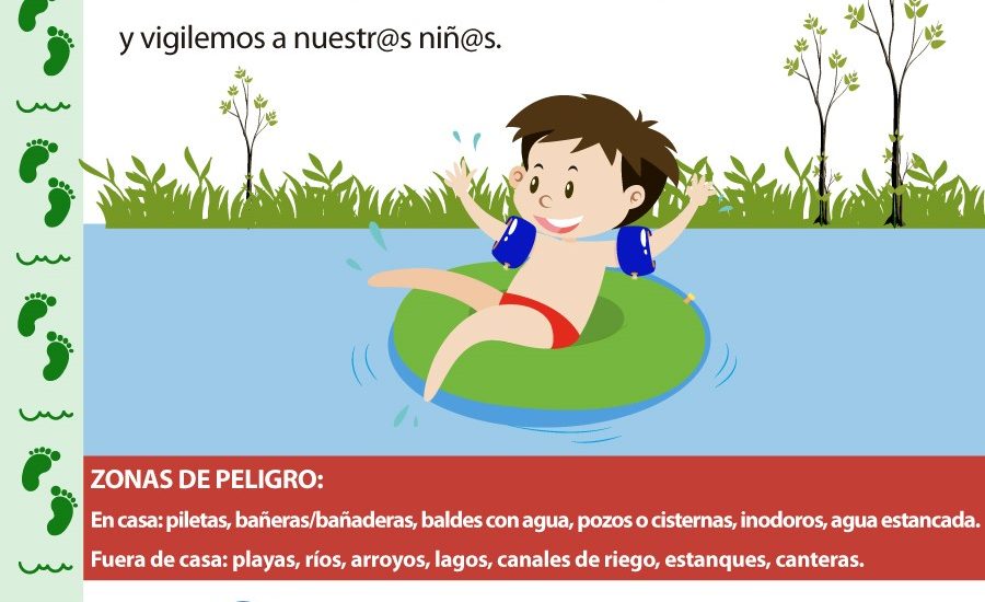 Salud: Brindan recomendaciones para prevenir el ahogamiento de menores en verano
