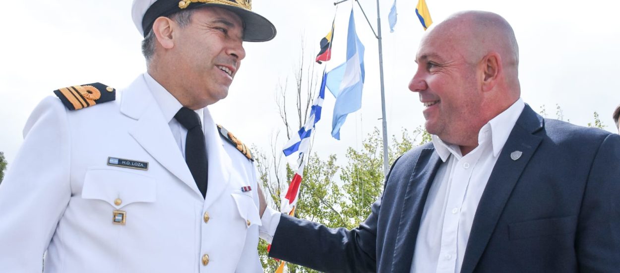 SASTRE PARTICIPÓ DE LA ASUNCIÓN DEL NUEVO JEFE DEL APOSTADERO NAVAL PUERTO MADRYN DE LA ARMADA ARGENTINA