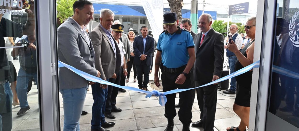 El Gobierno del Chubut inauguró el Centro de Monitoreo en Trelew y presentó el Plan de Seguridad de Videovigilancia 2023