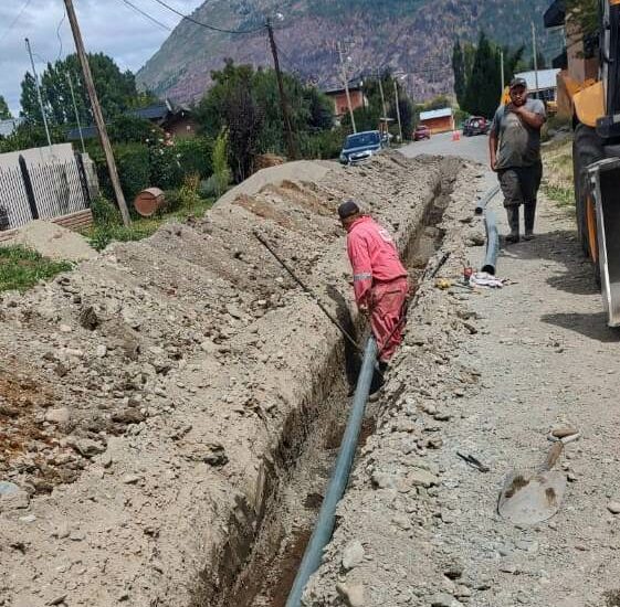 El Gobierno del Chubut trabaja en la ampliación de la red de agua de El Hoyo