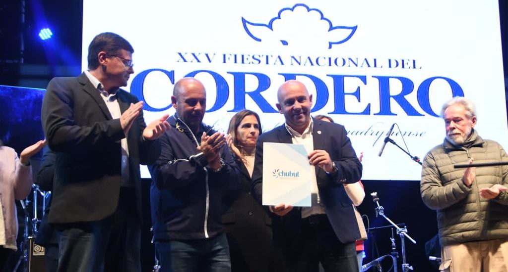 El Gobierno Provincial acompañó la inauguración de la 25° Fiesta Nacional del Cordero
