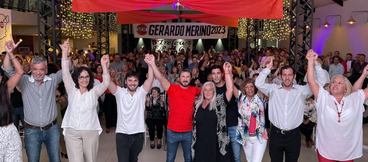 Merino junto a Torres, Terenzi y 700 afiliados de la UCR: “Estamos listos para gobernar Trelew”