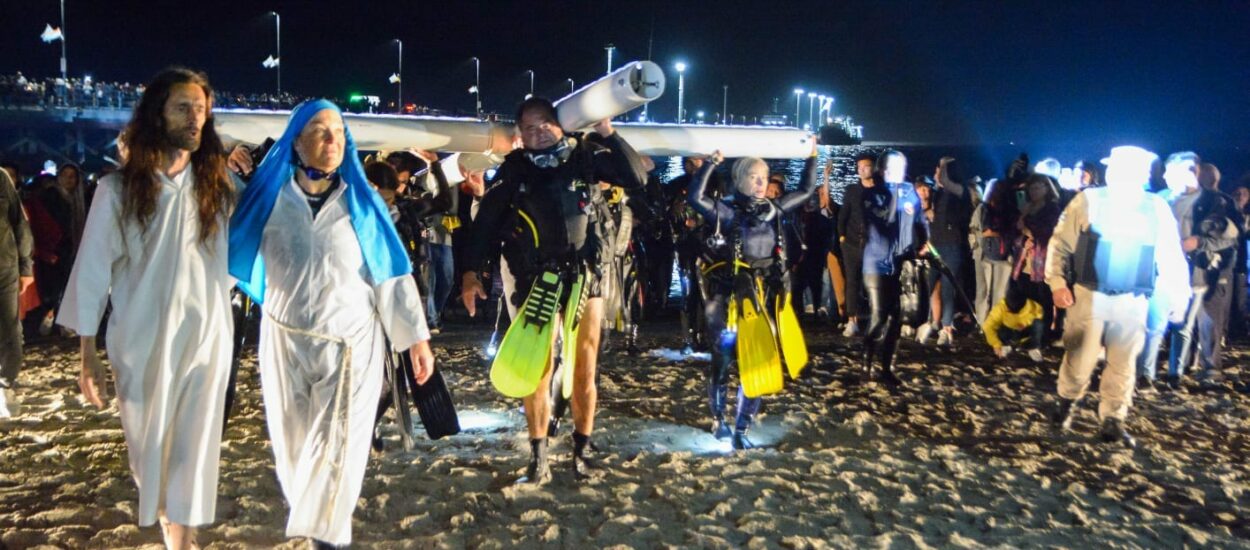 SEMANA SANTA EN MADRYN: SE REALIZARÁ LA 19º EDICIÓN DEL VÍA CRUCIS SUBMARINO