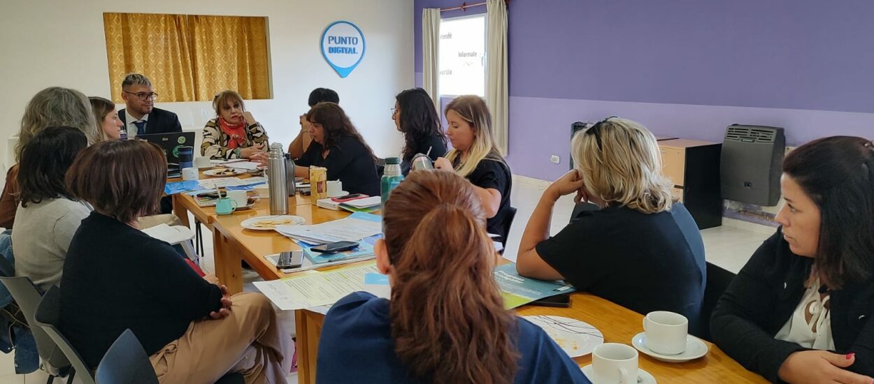 Funcionarios provinciales participaron de una reunión con Áreas de Géneros y Diversidad de la Comarca Andina