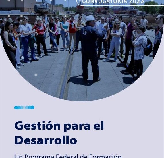 Convocan a jóvenes chubutenses a la Cuarta Edición del Programa Federal de Formación “Gestión para el Desarrollo”