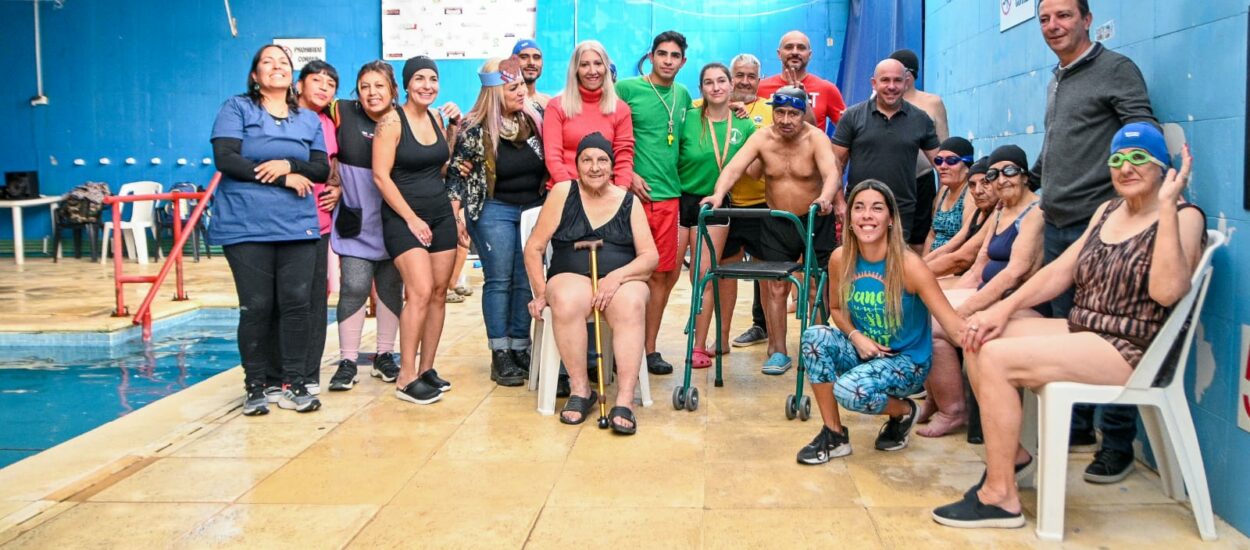 SASTRE ENCABEZÓ LA APERTURA DE NUEVAS ACTIVIDADES RECREATIVAS PARA ADULTOS MAYORES DE PUERTO MADRYN