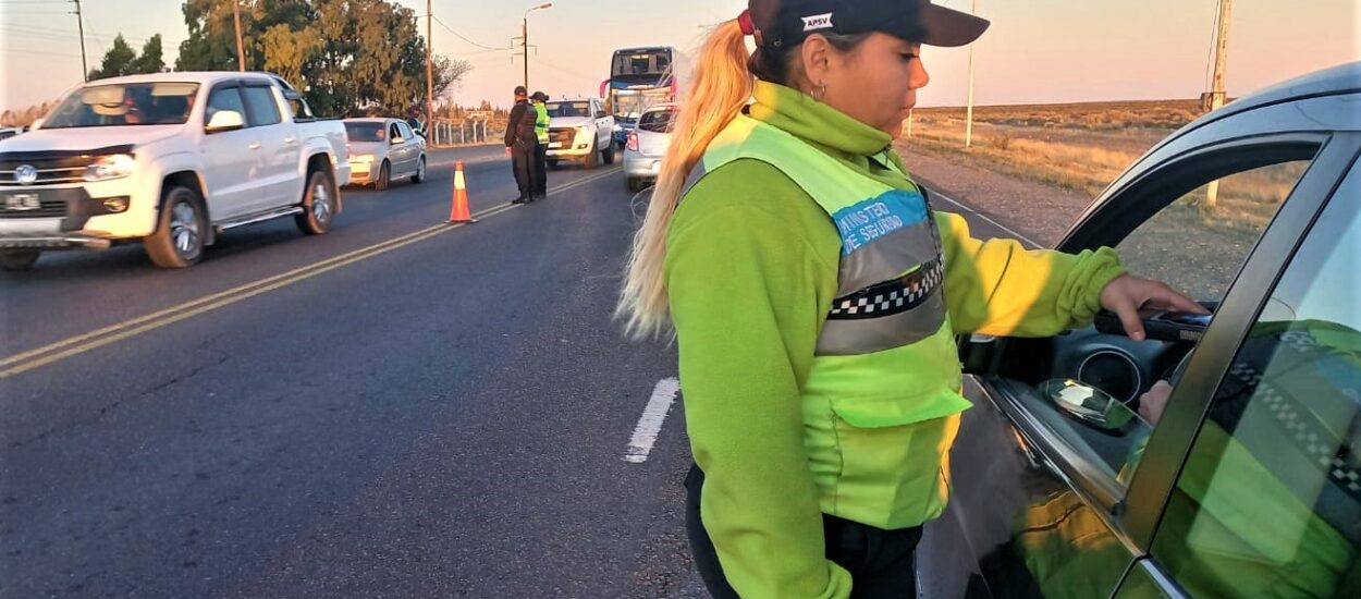 Seguridad Vial: Más de 10 mil vehículos controlados durante el fin de semana