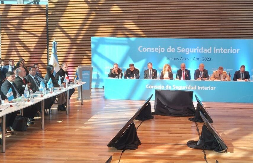 Chubut estuvo presente en el encuentro anual del Consejo de Seguridad Interior