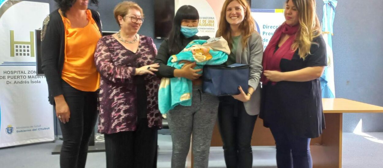 Chubut recibió de Nación 120 kits para promover la Lactancia exclusiva en niños y niñas de hasta 6 meses de vida