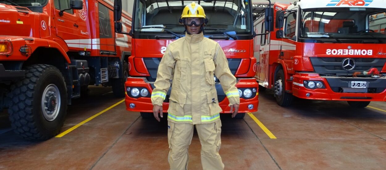 BOMBEROS DE MADRYN SE EQUIPAN PARA COMBATIR INCENDIOS RURALES