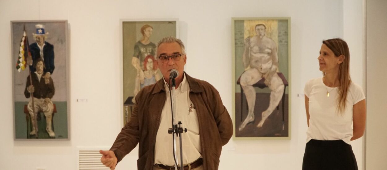 Cultura: Se inauguró muestra de pintura en Rawson 