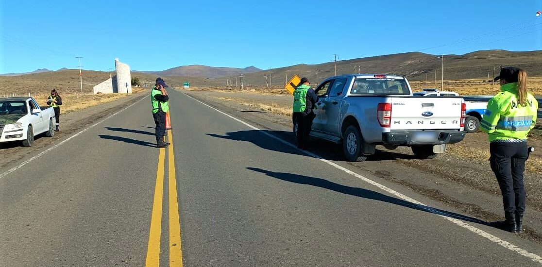 Seguridad Vial: Más de 8 mil vehículos controlados durante el fin de semana en Chubut