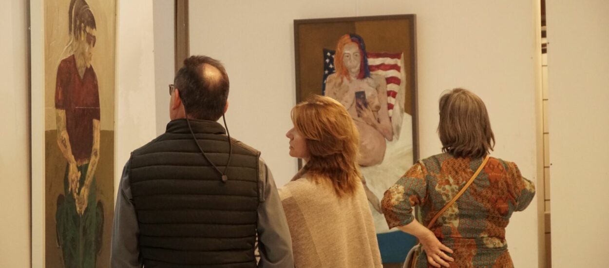 Cultura: Se inauguró muestra de pintura en Rawson