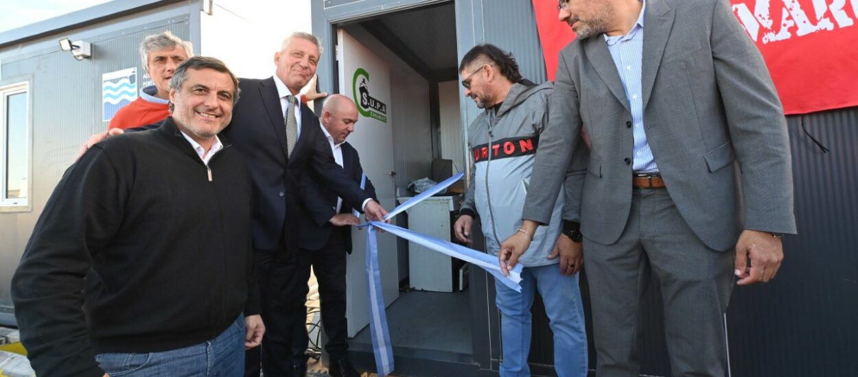 Arcioni participó de la reunión del Consejo Federal Pesquero e inauguró la renovación de módulos habitacionales para estibadores