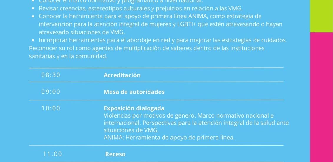 Provincia invita a participar de una capacitación en atención integral ante situaciones de violencias de género