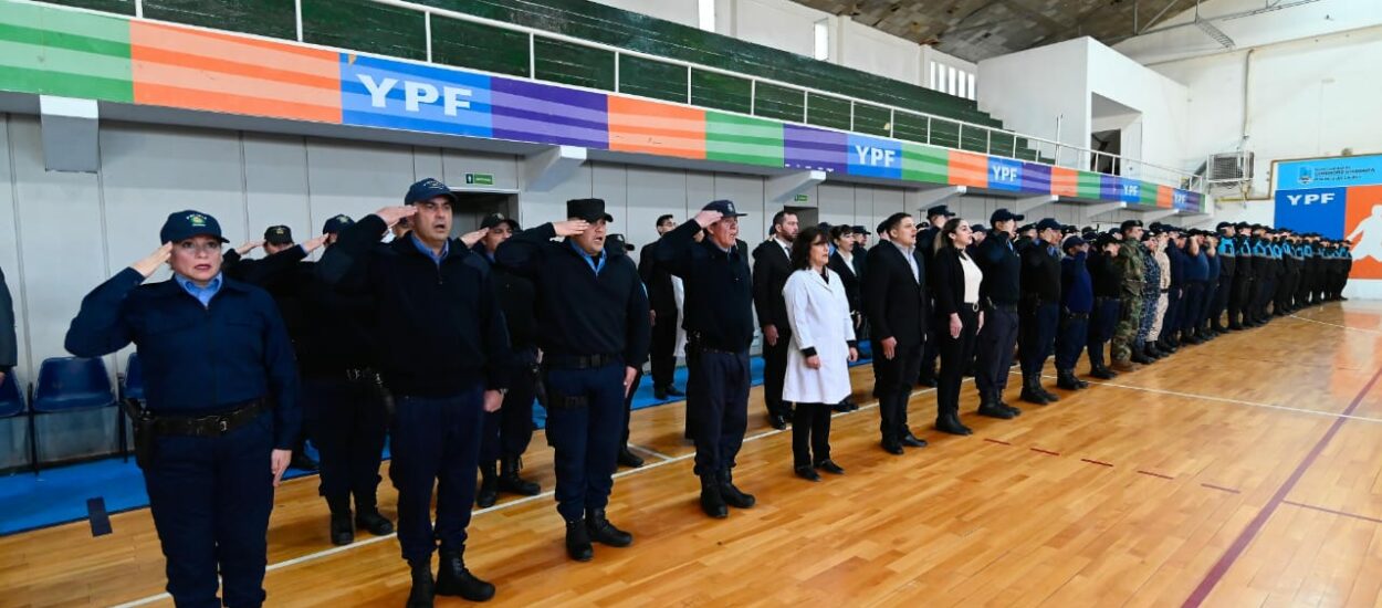 Comodoro: Provincia participó de la ceremonia de ascenso de 264 efectivos policiales