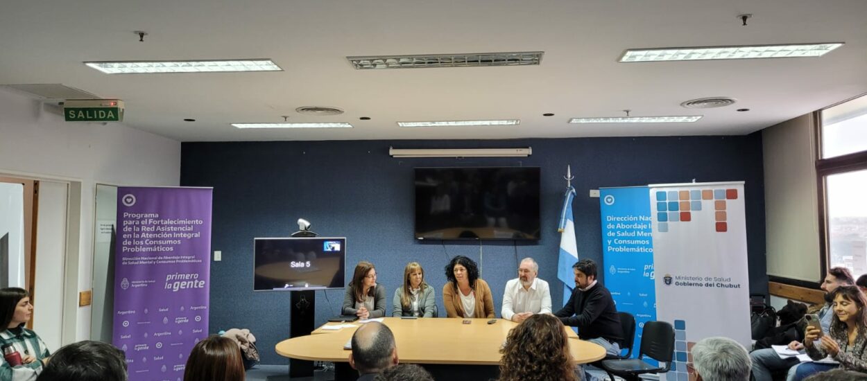 Chubut es sede del “Encuentro de la Región Patagonia de Abordaje Integral de Salud Mental y Consumos Problemáticos”
