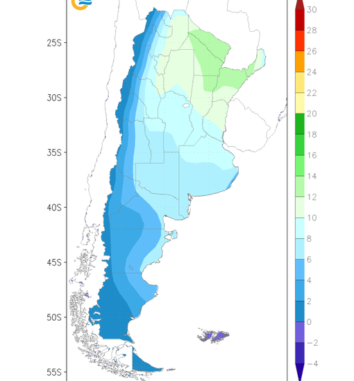 Alerta meteorológica: una masa de aire frío impactará en Argentina con fuertes vientos, precipitaciones intensas y descenso de temperaturas