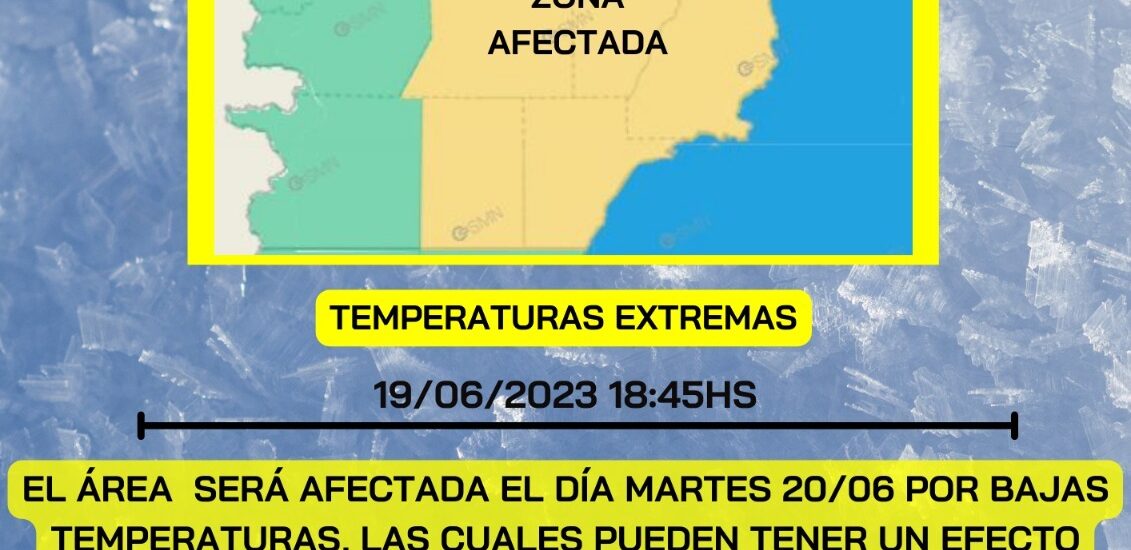 Uso del mapa interactivo de protección civil en Chubut