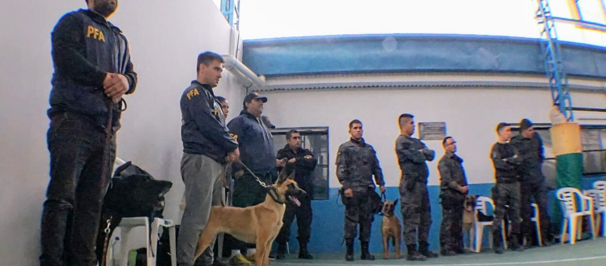 Puerto Madryn: Efectivos de la Policía del Chubut se capacitaron en la búsqueda de personas y la detección de sustancias prohibidas