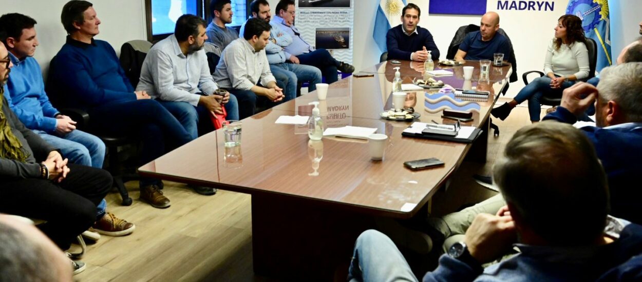 Luque y Sastre se reunieron con el sector empresarial de Puerto Madryn