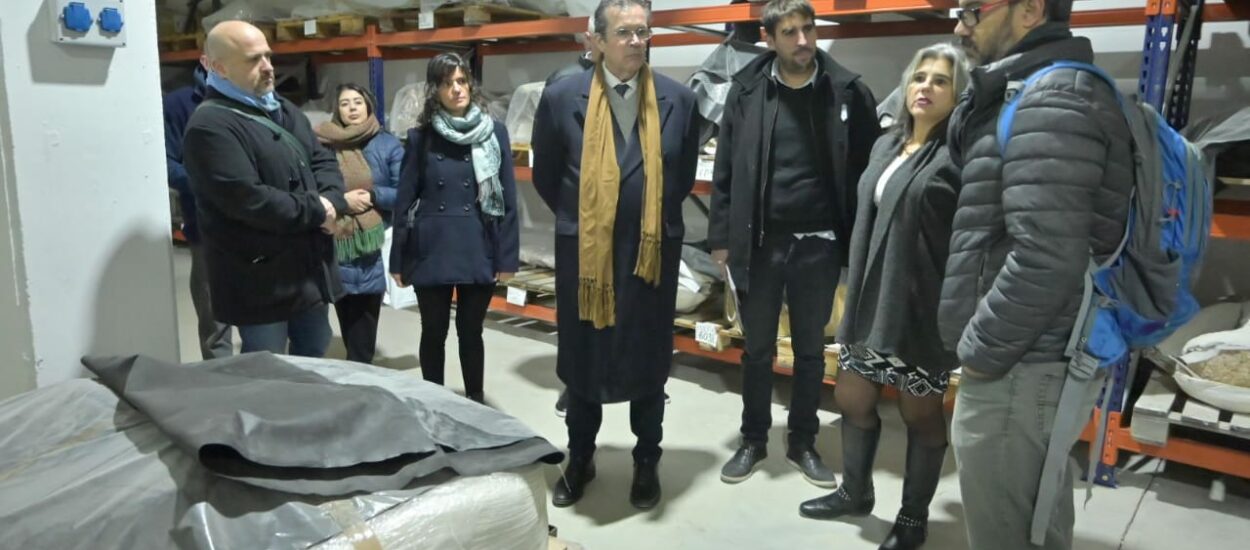 El ministro de Cultura de la Nación cumplió agenda en Chubut