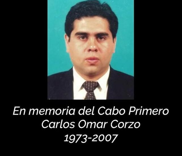 RECORDAMOS AL CABO PRIMERO CARLOS CORSO EN EL ANIVERSARIO DE SU SACRIFICIO EN SERVICIO