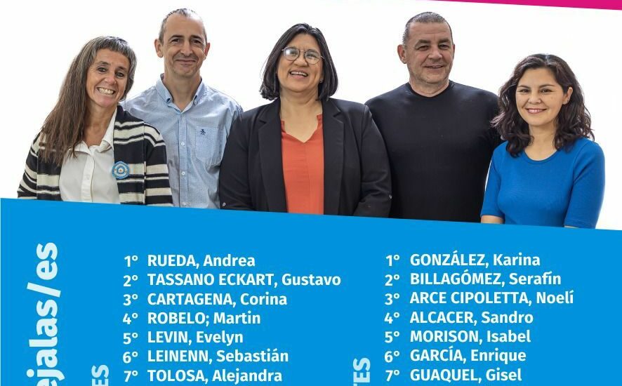 EL TRIBUNAL ELECTORAL DE PUERTO MADRYN APROBÓ SIN OBSERVACIONES LA LISTA DE UNIDOS Y ORGANIZADOS