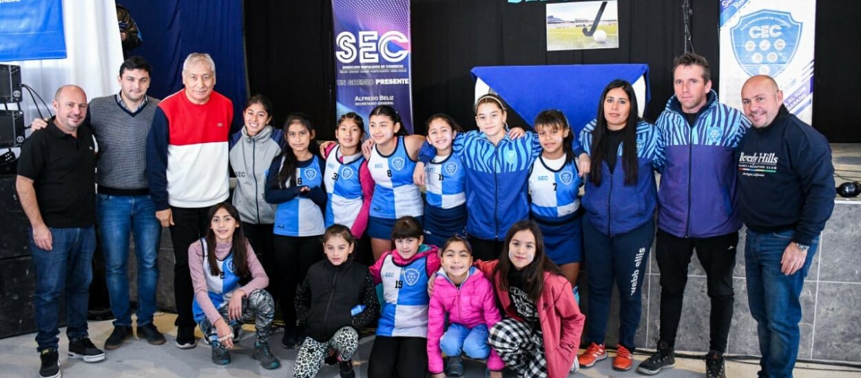 EL VICEGOBERNADOR Y EL INTENDENTE PARTICIPARON DE LA INAUGURACIÓN DE UN NUEVO SUM DEPORTIVO EN EL PREDIO DEL SEC