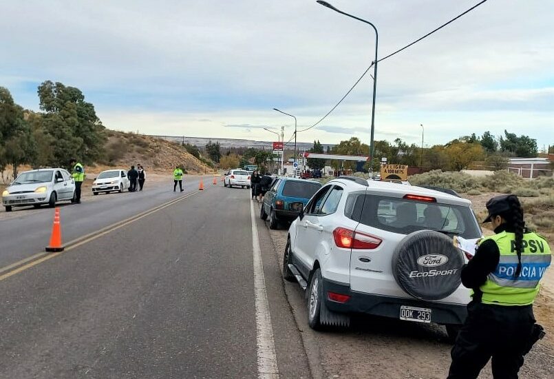 Más de 10 mil vehículos fueron controlados durante el fin de semana 