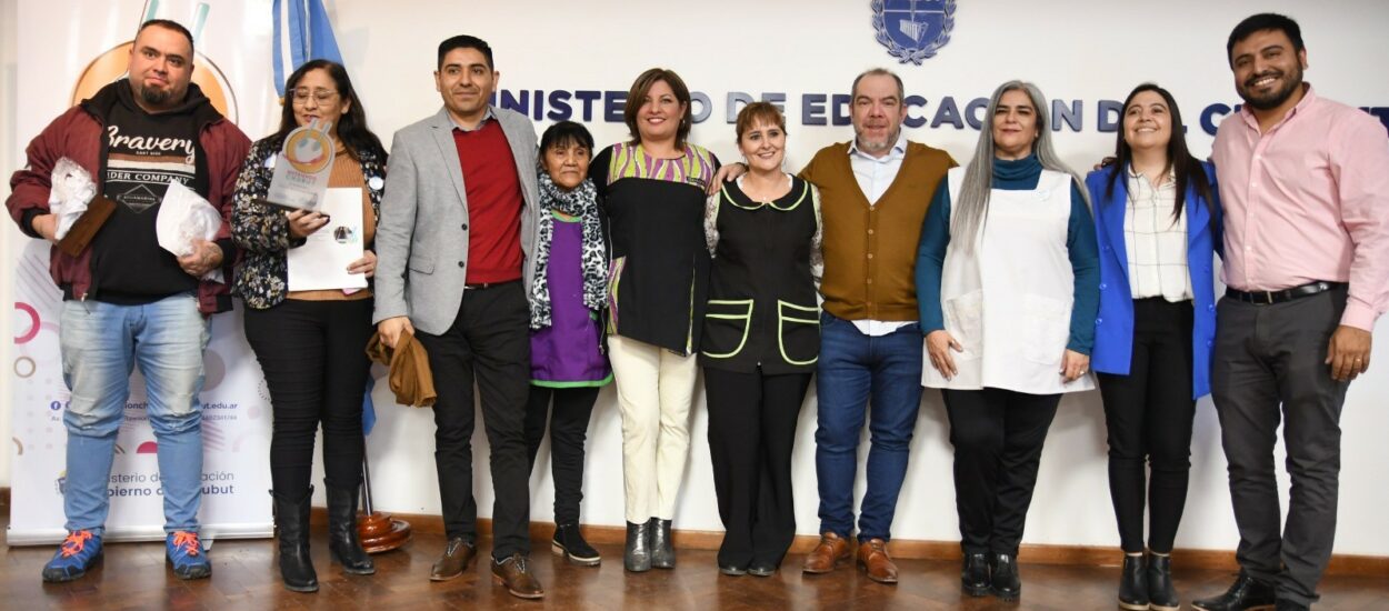 El Gobierno del Chubut reconoció a escuelas de destacada labor en sus comedores escolares