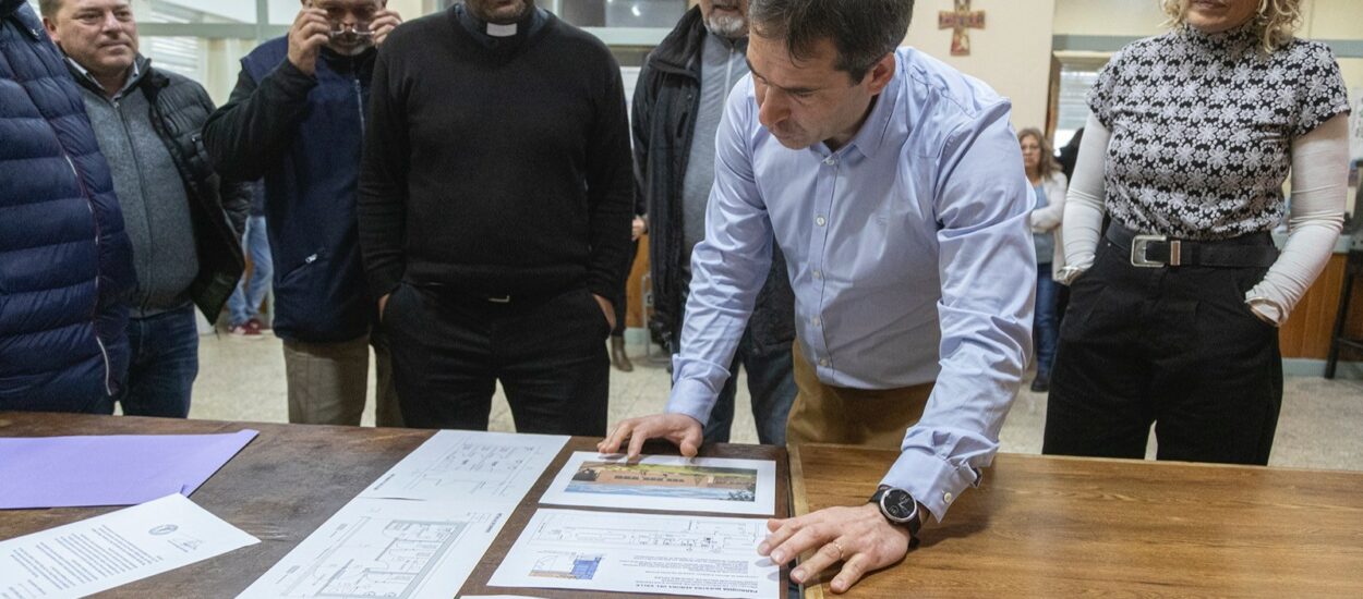 El Municipio de Comodoro Rivadavia  aportará fondos para la remodelación de la parroquia del barrio Presidente Ortiz