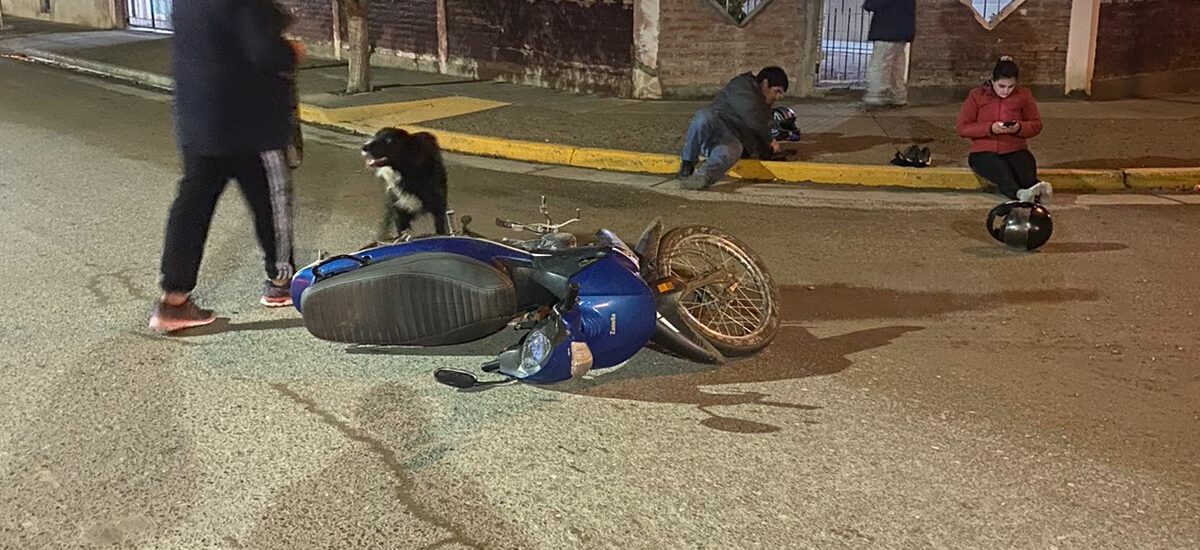 Accidente de Tránsito en Joaquín Soto y España deja dos personas lesionadas