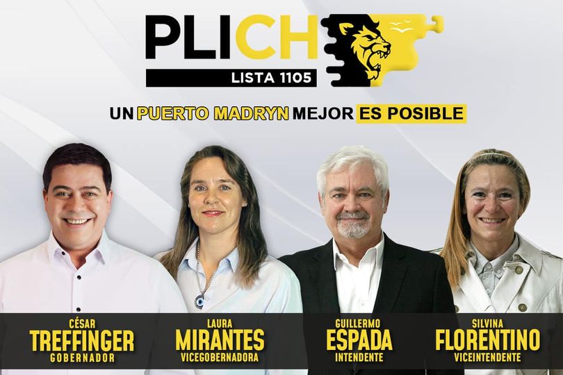 Presentación de candidatos de la fórmula PLICH en Puerto Madryn