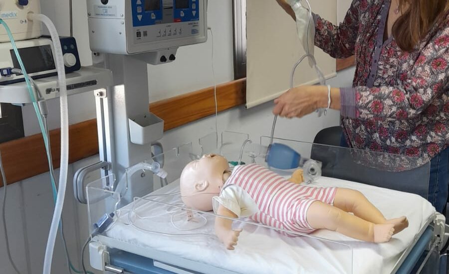 Chubut fue sede de una Capacitación en Estabilización Neonatal para equipos de salud de toda la Patagonia 