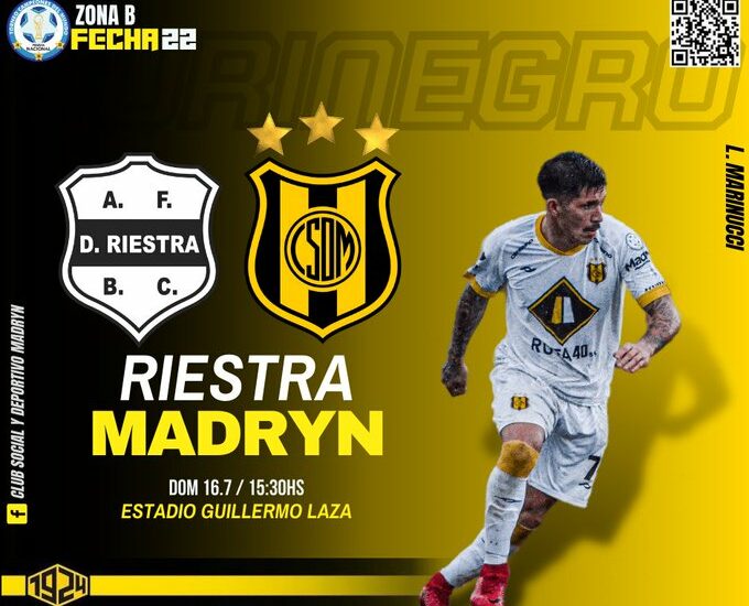 Partido de alta expectativa entre Deportivo Riestra y Madryn en la Fecha 22