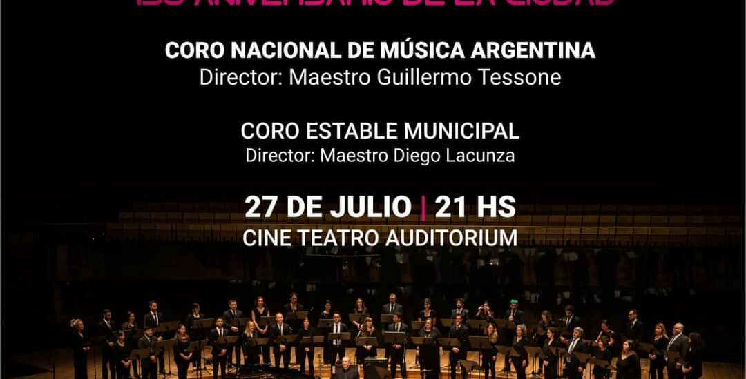 AGOTADAS LAS ENTRADAS PARA LA VELADA DE GALA POR EL 158° ANIVERSARIO DE MADRYN, PERO PODRÁS DISFRUTARLA EN VIVO POR YOUTUBE