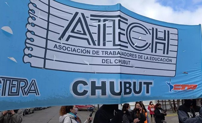 ATECh convoca a paro de 48 horas en el regreso a clases después de las vacaciones de invierno en Chubut