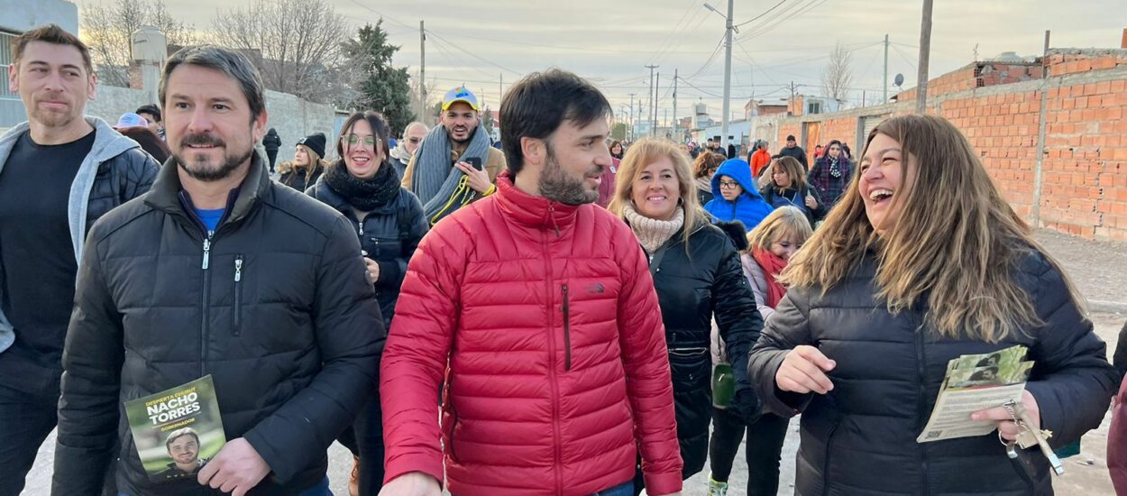 Torres con Merino en Trelew: “Vamos a gobernar de cara a la ciudadanía y revertir la desidia del actual gobierno”