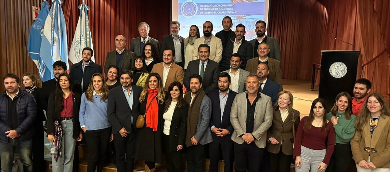 Chubut participó en la presentación del Anuario Estadístico 2022 sobre Turismo de Reuniones