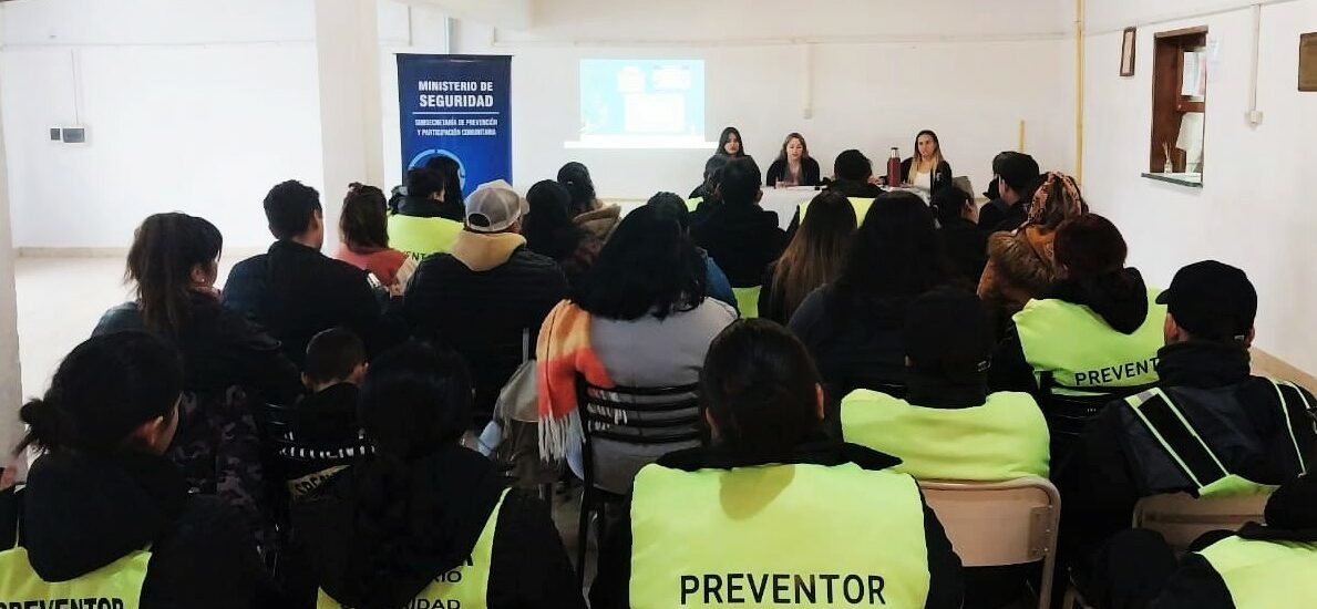 Seguridad: Provincia continúa con capacitaciones al cuerpo de Preventores Comunitarios de Rawson