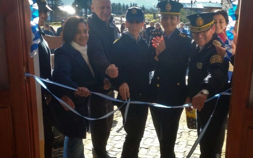 El Gobierno del Chubut inauguró la ampliación de la Comisaría de la Mujer de Epuyén 