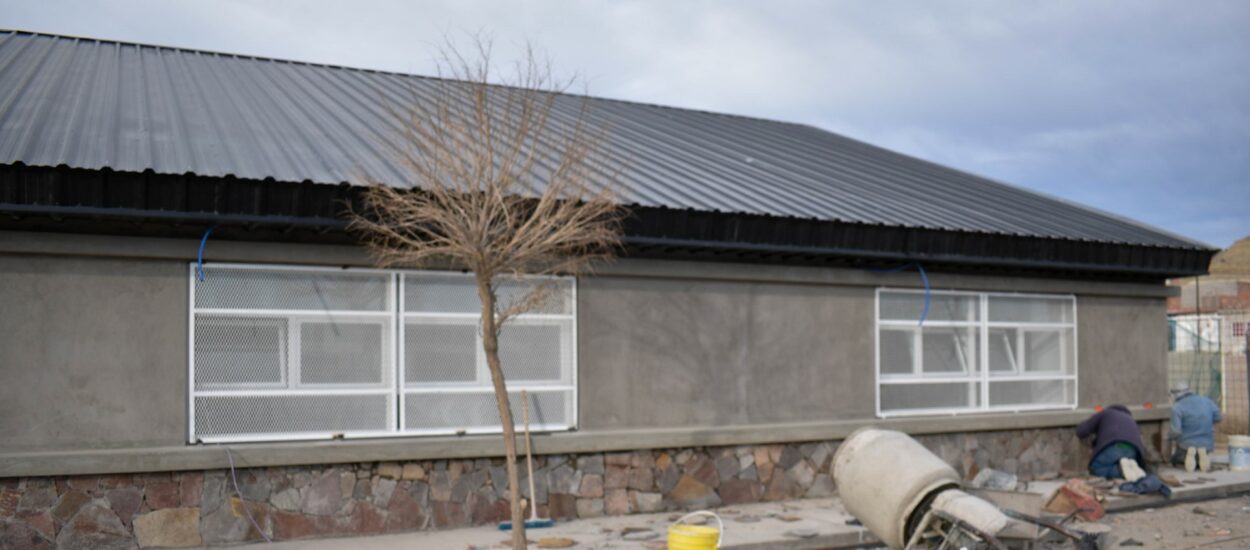 El Gobierno del Chubut trabaja en la ampliación de la Escuela N° 487 de Puerto Madryn
