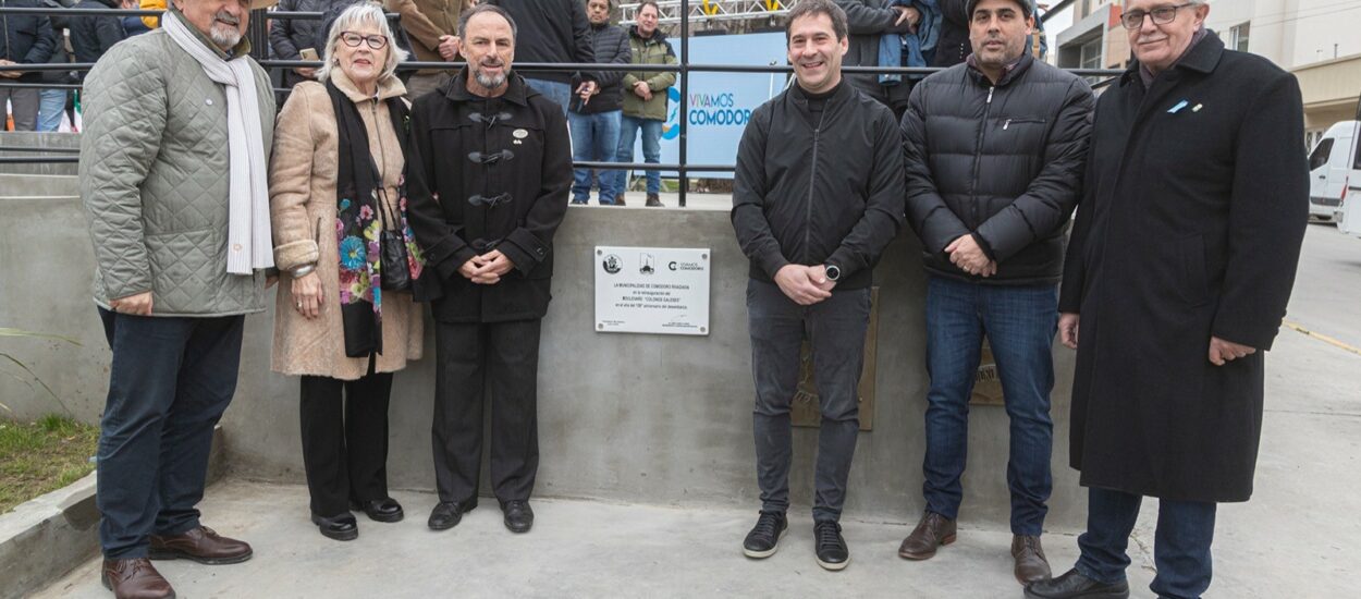Luque y Macharashvili reinauguraron el boulevard que rinde homenaje a los Colonos Galeses en Comodoro