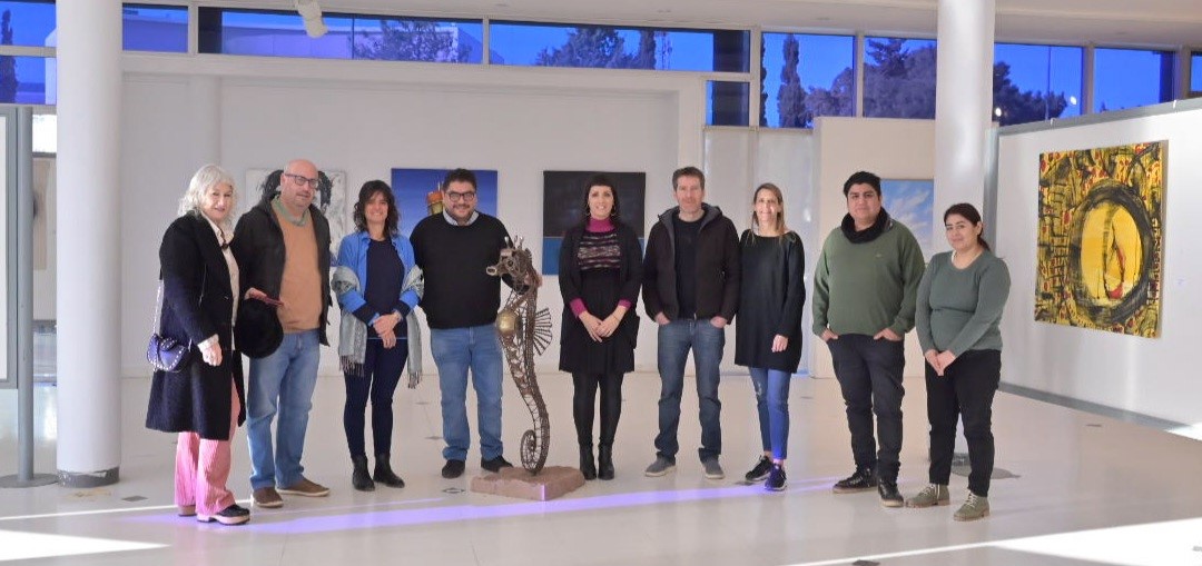 La Muestra Colectiva Madryn Itinerante quedó inaugurada en el Centro Cultural Provincial