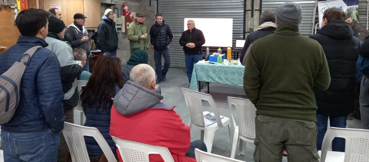 El Gobierno Provincial dictó exitosa capacitación en cultivo de olivos en Puerto Madryn