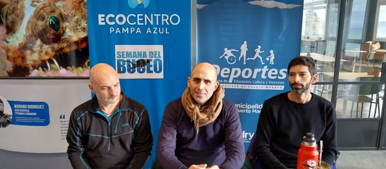 LANZARON LA SEMANA DEL BUCEO QUE SE HARÁ EN EL ECOCENTRO PAMPA AZUL Y TENDRÁ VARIAS ACTIVIDADES