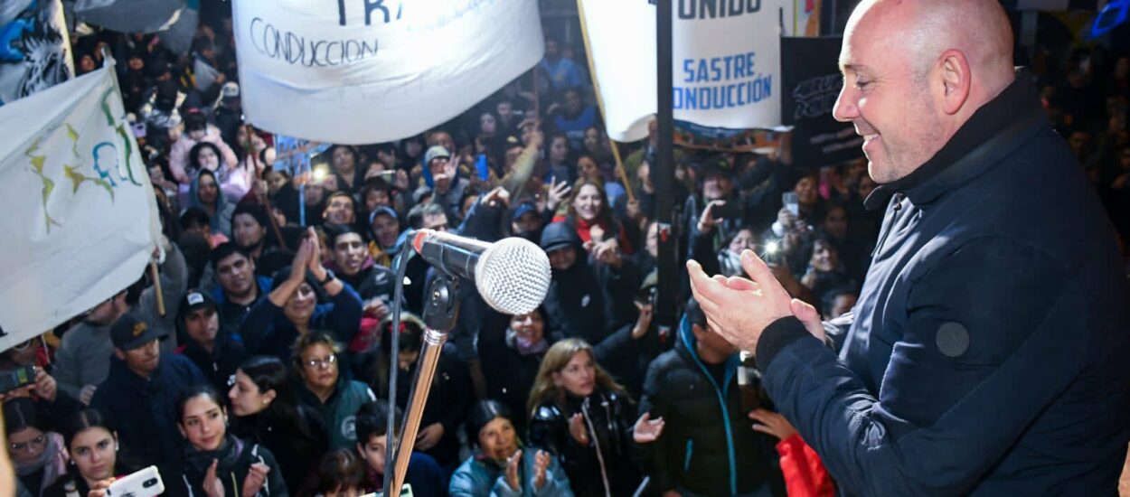 GUSTAVO SASTRE: “AGRADEZCO EL APOYO DEL PUEBLO MADRYNENSE”